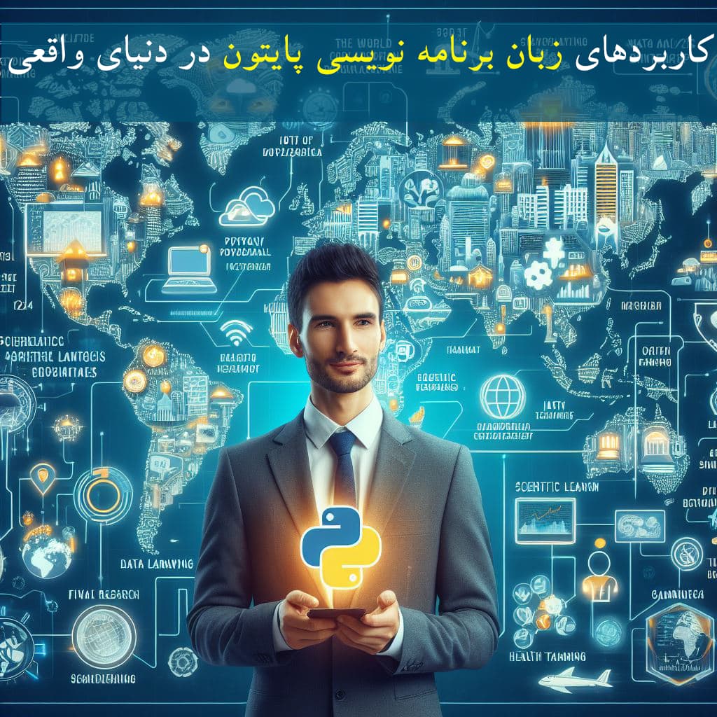 برنامه نویسی پایتون + 6 کاربرد مهم پایتون در دنیای واقعی 